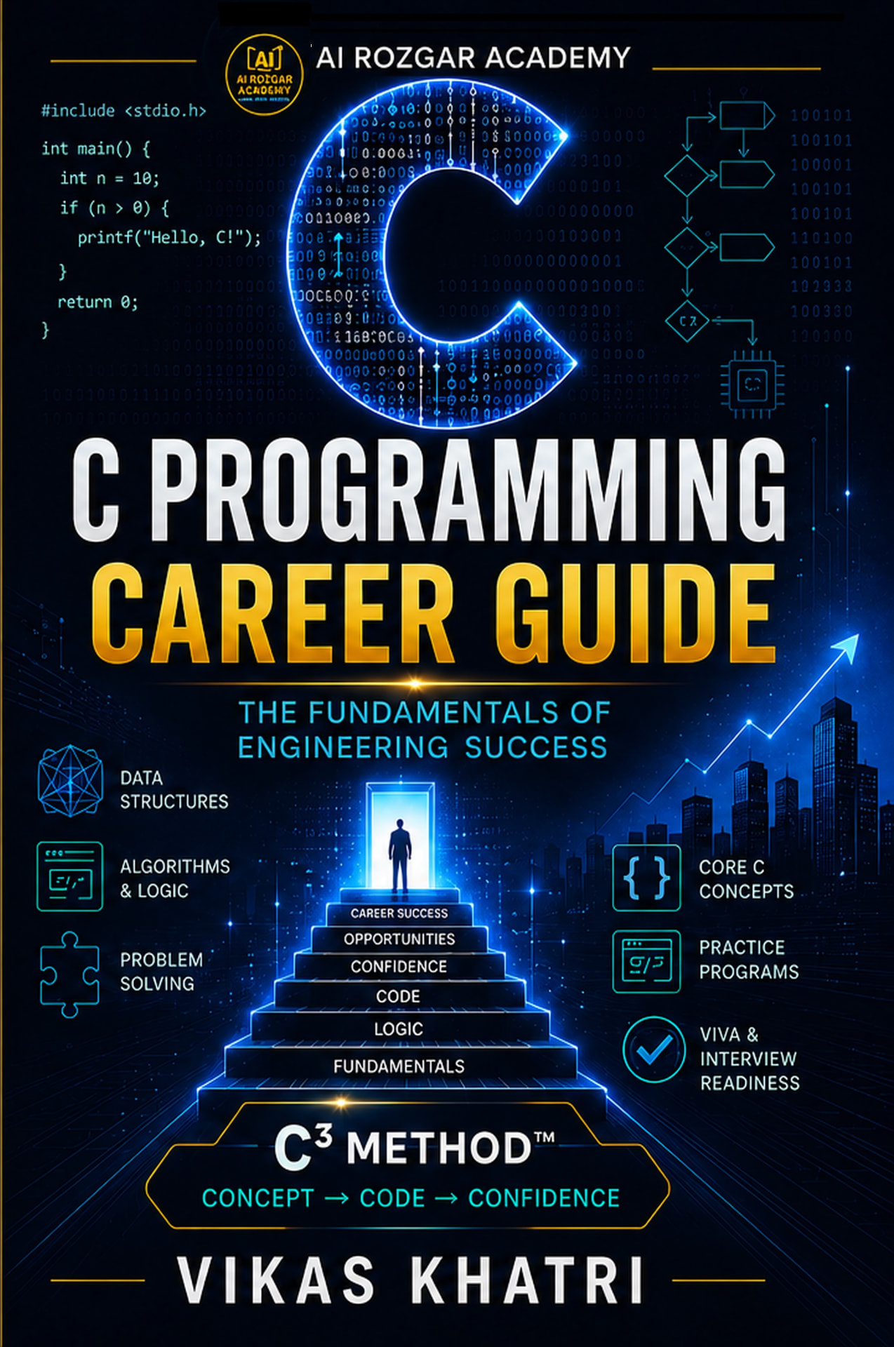 C Programming Career Guide by Vikas Khatri - AI Rozgar Academy